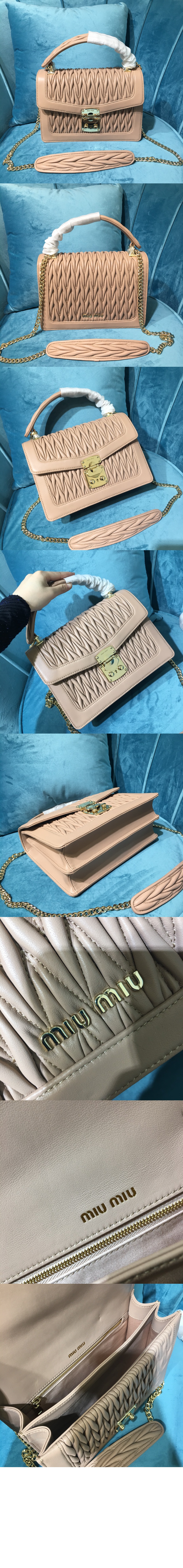 미러급레플리카사이트 | 명품레플리카 전문 쇼핑몰  | 퍼스트원 - 컨피덴셜 마테라쎄 토트백 5BA094 &gt; 미우미우