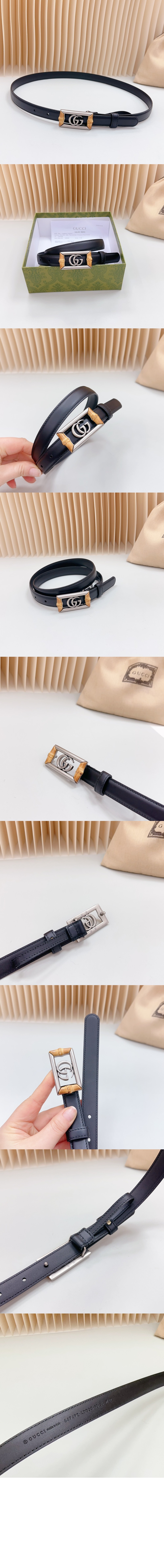 미러급레플리카사이트 | 명품레플리카 전문 쇼핑몰  | 퍼스트원 - 더블 G 밤부 레더 벨트 768464 &gt; 구찌