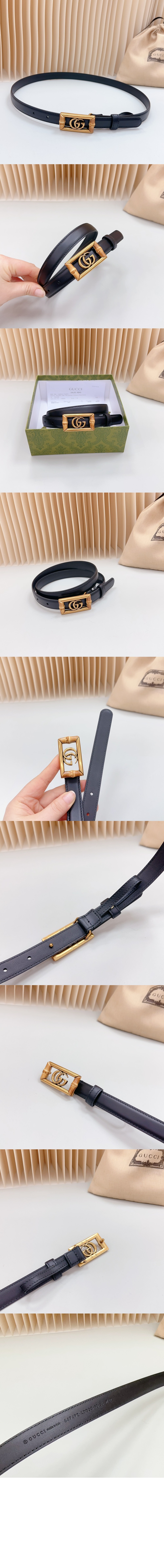 미러급레플리카사이트 | 명품레플리카 전문 쇼핑몰  | 퍼스트원 - 더블 G 밤부 레더 벨트 768464 &gt; 구찌