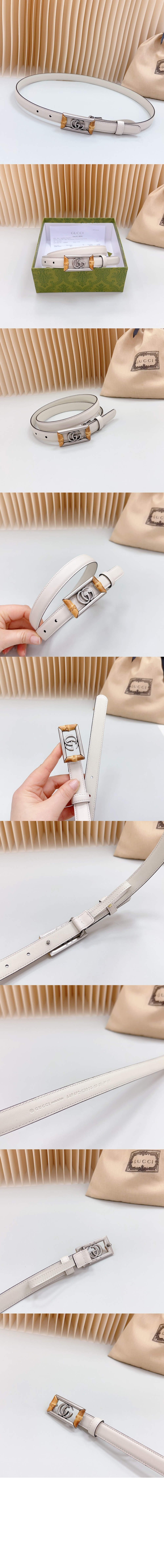 미러급레플리카사이트 | 명품레플리카 전문 쇼핑몰  | 퍼스트원 - 더블 G 밤부 레더 벨트 768464 &gt; 구찌