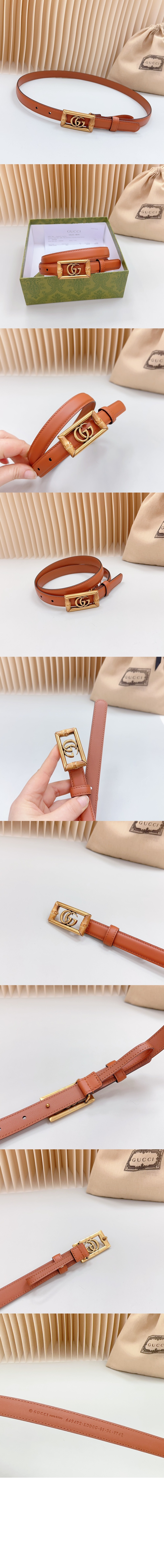 미러급레플리카사이트 | 명품레플리카 전문 쇼핑몰  | 퍼스트원 - 더블 G 밤부 레더 벨트 768464 &gt; 구찌