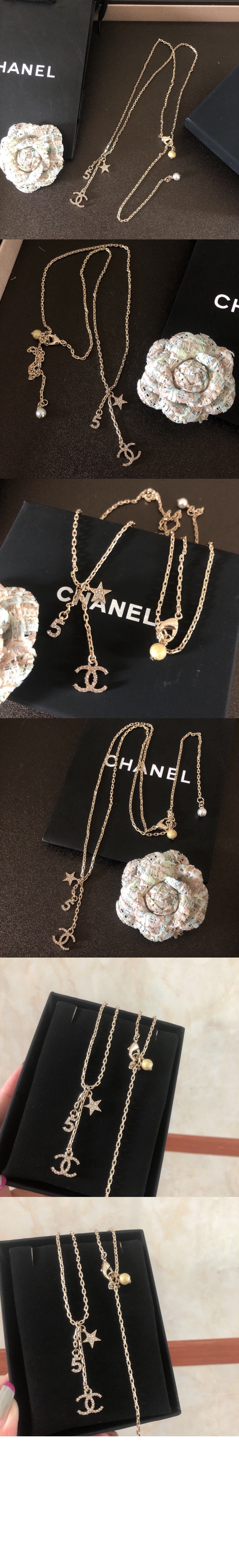 미러급레플리카사이트 | 명품레플리카 전문 쇼핑몰  | 퍼스트원 - CC로고 NO5 별 목걸이 AB8055 &gt; 샤넬