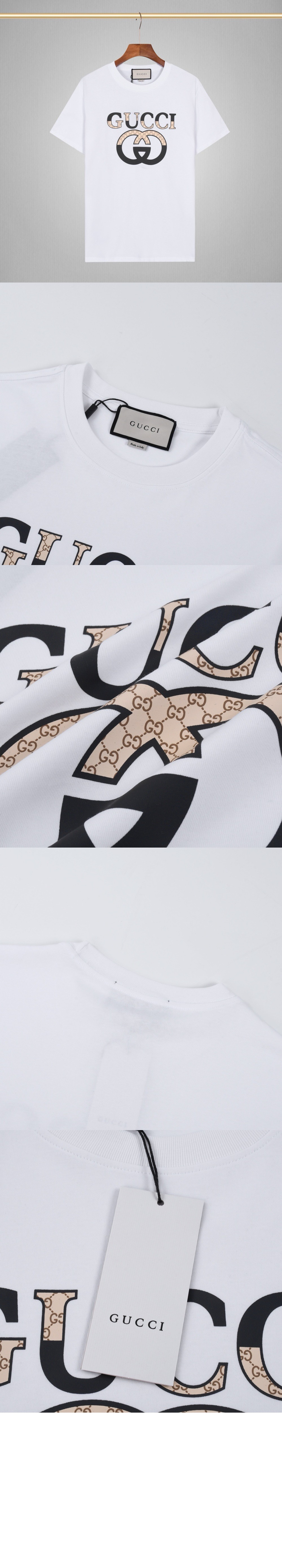 미러급레플리카사이트 | 명품레플리카 전문 쇼핑몰  | 퍼스트원 - 로고 프린트 반팔 &gt; 구찌