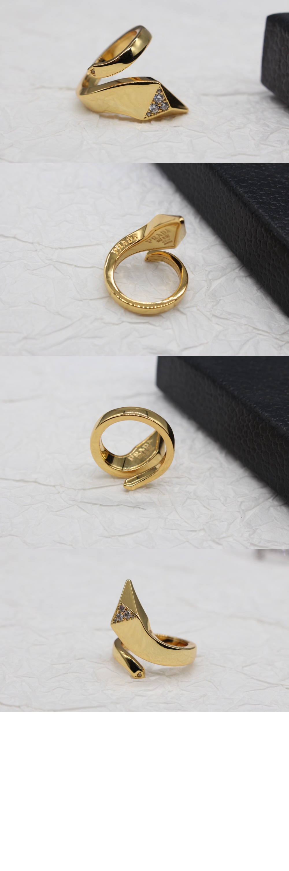 미러급레플리카사이트 | 명품레플리카 전문 쇼핑몰  | 퍼스트원 - 이터널 골드 스네이크 미니 반지 1JA138 &gt; 프라다