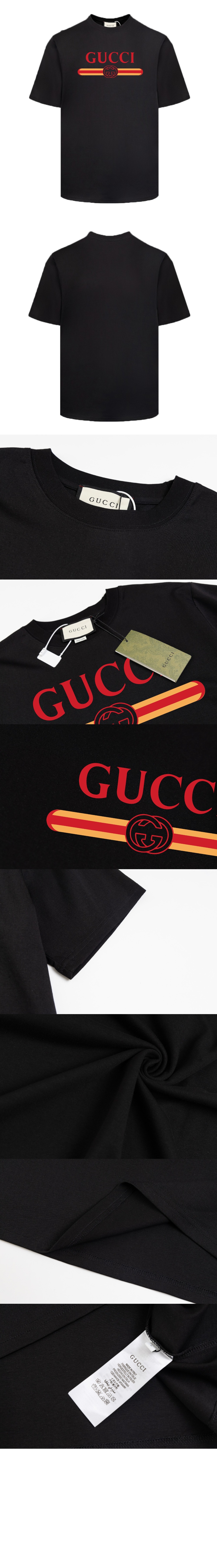 미러급레플리카사이트 | 명품레플리카 전문 쇼핑몰  | 퍼스트원 - 로고 프린트 반팔 &gt; 구찌