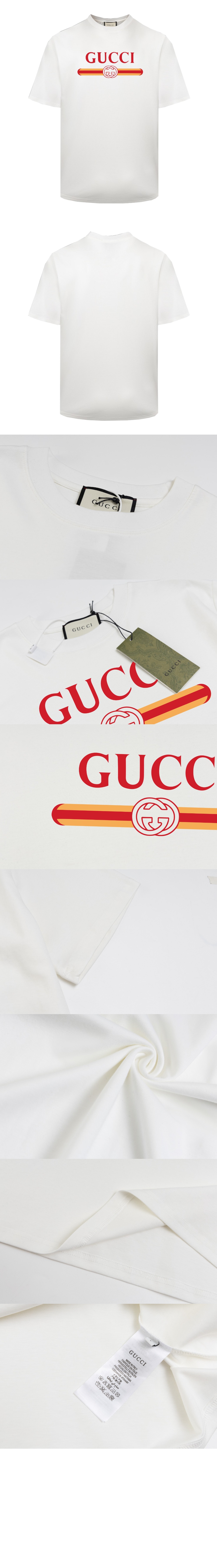 미러급레플리카사이트 | 명품레플리카 전문 쇼핑몰  | 퍼스트원 - 로고 프린트 반팔 &gt; 구찌