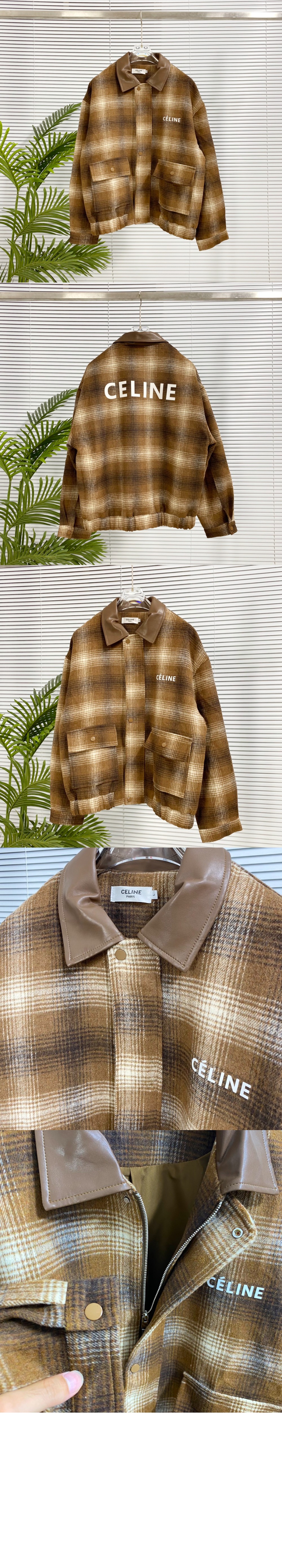 미러급레플리카사이트 | 명품레플리카 전문 쇼핑몰  | 퍼스트원 - 로고 쇼트 코트 &gt; 셀린느