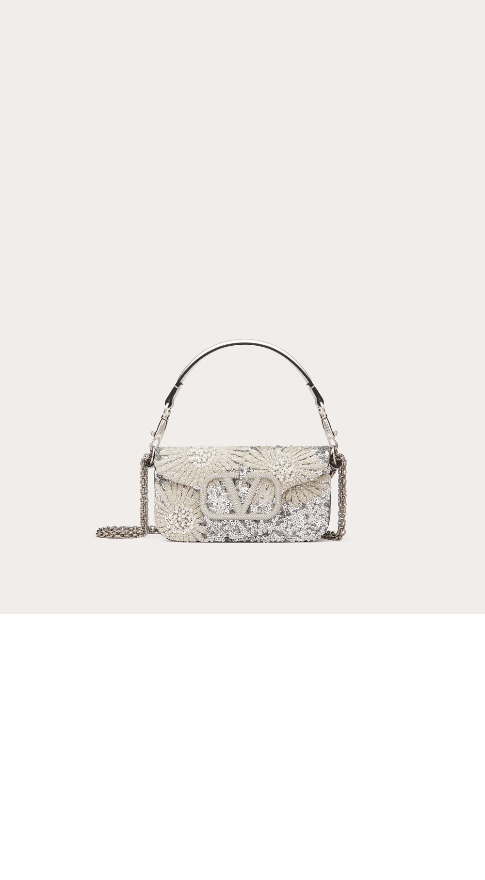 미러급레플리카사이트 | 명품레플리카 전문 쇼핑몰  | 퍼스트원 - LOCÒ 스몰 플로럴 프린트 자수 핸드백 &gt; 발렌티노