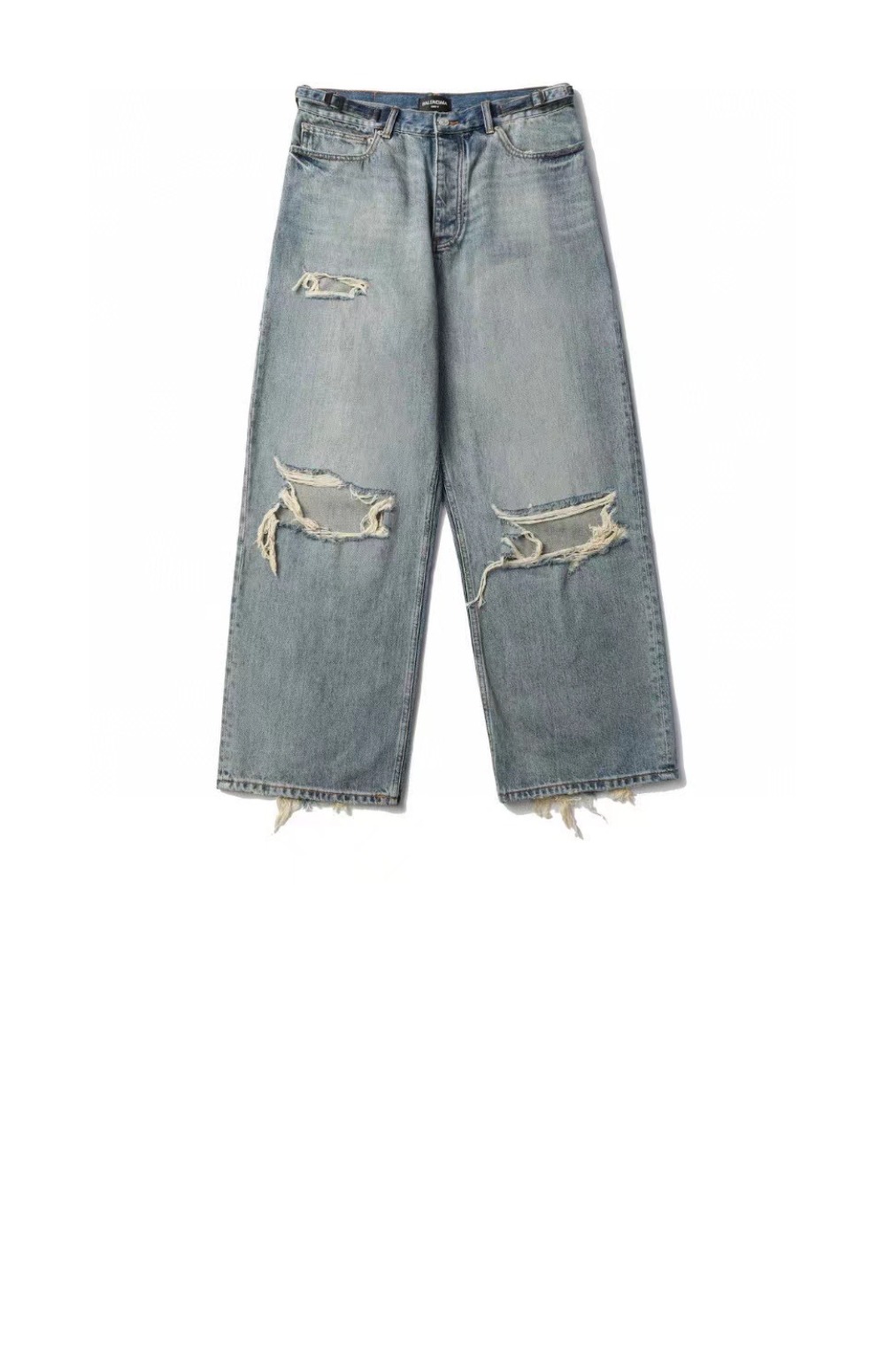 미러급레플리카사이트 | 명품레플리카 전문 쇼핑몰  | 퍼스트원 - 패치드 포켓 배기 진 &gt; 발렌시아가