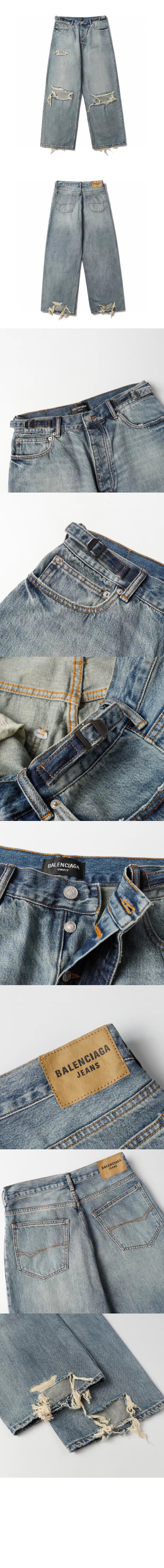 미러급레플리카사이트 | 명품레플리카 전문 쇼핑몰  | 퍼스트원 - 패치드 포켓 배기 진 &gt; 발렌시아가