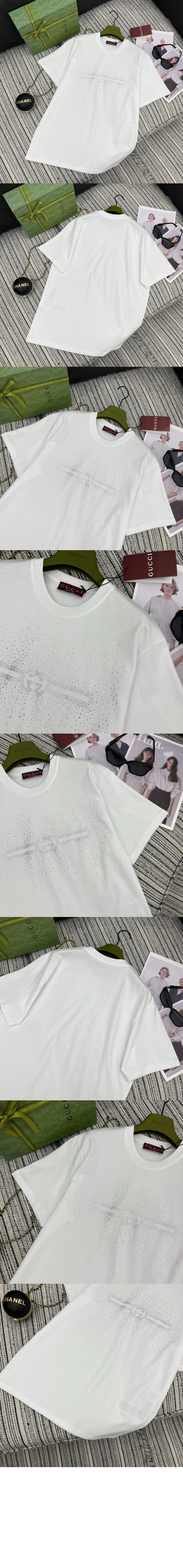 미러급레플리카사이트 | 명품레플리카 전문 쇼핑몰  | 퍼스트원 - 엠브로이더리 코튼 저지 티셔츠 &gt; 구찌