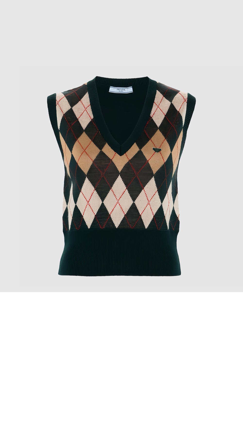 미러급레플리카사이트 | 명품레플리카 전문 쇼핑몰  | 퍼스트원 - 아가일 조끼 &gt; 프라다