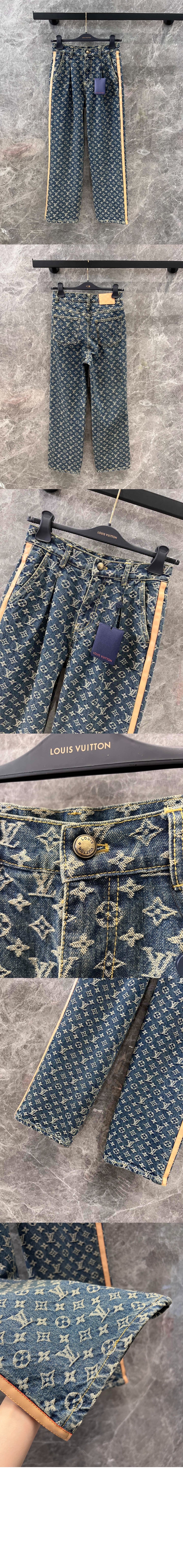 미러급레플리카사이트 | 명품레플리카 전문 쇼핑몰  | 퍼스트원 - 모노그램 데님 테일러드 팬츠 &gt; 루이비통