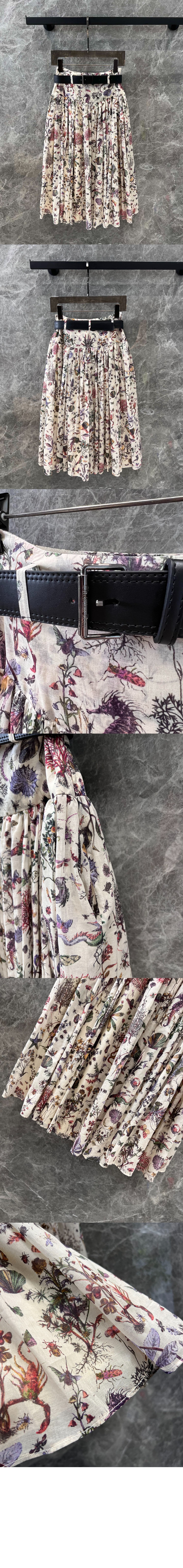 미러급레플리카사이트 | 명품레플리카 전문 쇼핑몰  | 퍼스트원 - 벨트 미디 스커트 &gt; 디올