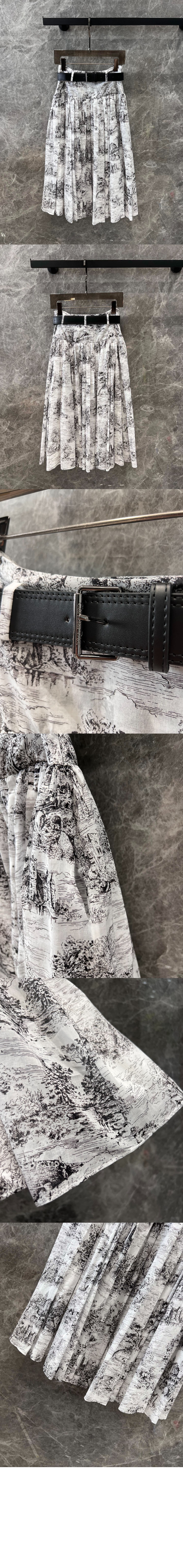 미러급레플리카사이트 | 명품레플리카 전문 쇼핑몰  | 퍼스트원 - 벨트 미디 스커트 &gt; 디올