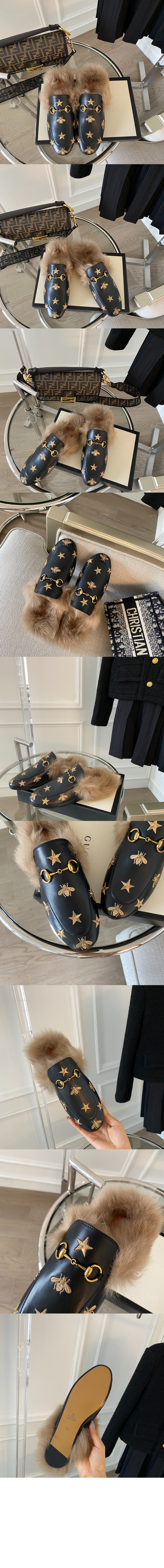 미러급레플리카사이트 | 명품레플리카 전문 쇼핑몰  | 퍼스트원 - 자수 꿀벌 슬리퍼 505277 > 구찌