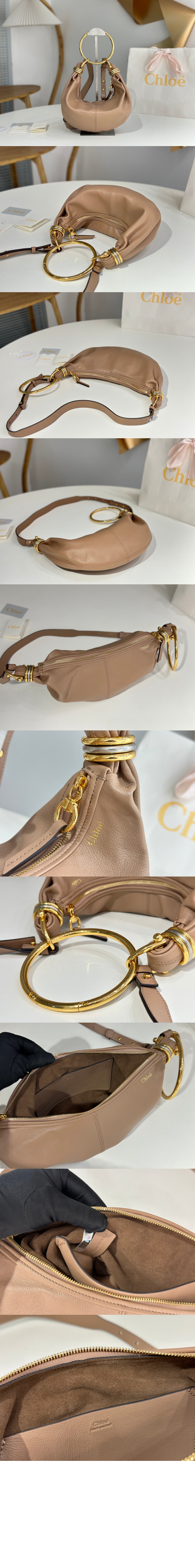 미러급레플리카사이트 | 명품레플리카 전문 쇼핑몰  | 퍼스트원 - 그레인드 가죽 Marcie 스몰 Bracelet 호보백 AS611 &gt; 끌로에