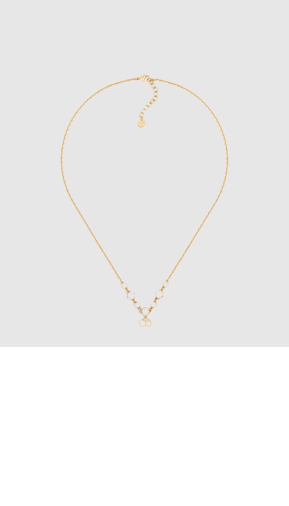 미러급레플리카사이트 | 명품레플리카 전문 쇼핑몰  | 퍼스트원 - 클레어 디 룬 목걸이 N1958 &gt; 디올