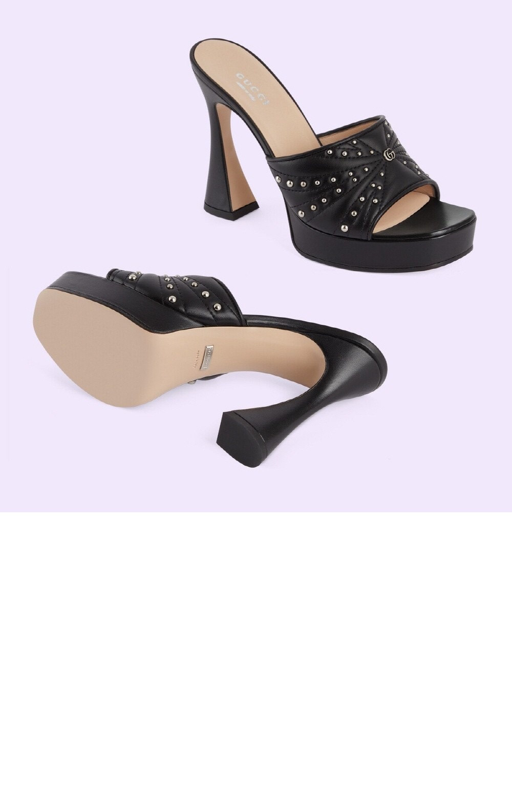 미러급레플리카사이트 | 명품레플리카 전문 쇼핑몰  | 퍼스트원 - 힐 슬라이드 샌들 블랙 ‎723404 &gt; 구찌