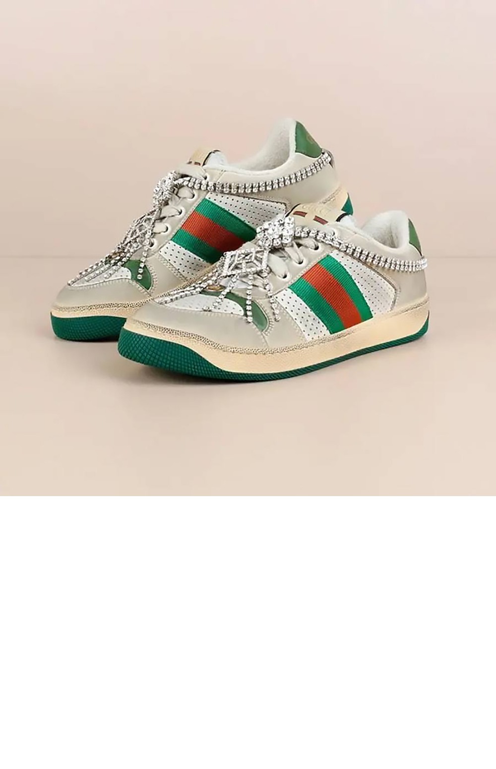 미러급레플리카사이트 | 명품레플리카 전문 쇼핑몰  | 퍼스트원 - 크리스탈 러너 여성 스니커즈 스크리너 570903 &gt; 구찌