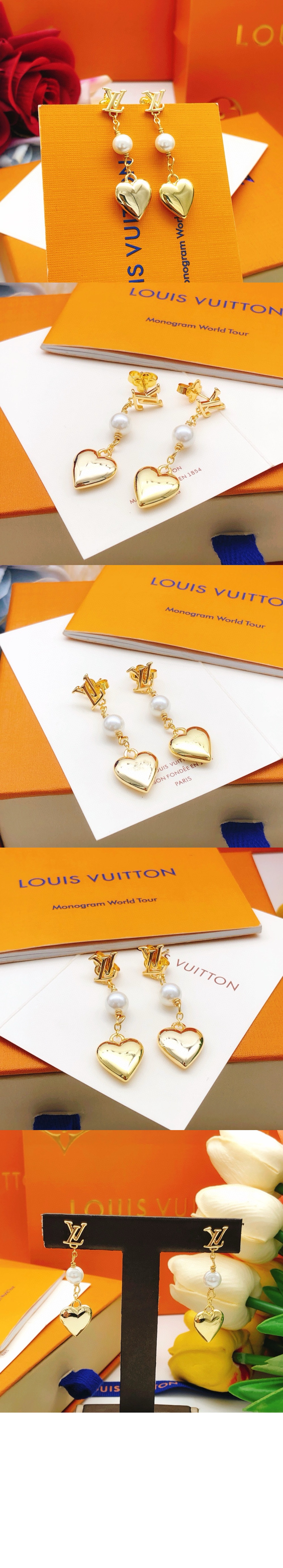 미러급레플리카사이트 | 명품레플리카 전문 쇼핑몰  | 퍼스트원 - HEART 귀걸이 M01011 &gt; 루이비통