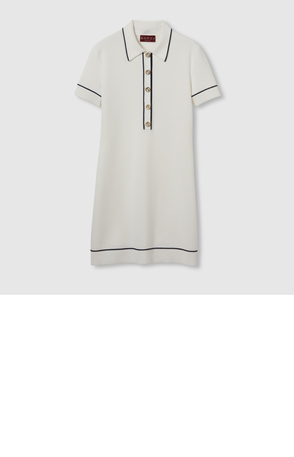 미러급레플리카사이트 | 명품레플리카 전문 쇼핑몰  | 퍼스트원 - 파인 울 폴로 드레스 &gt; 구찌