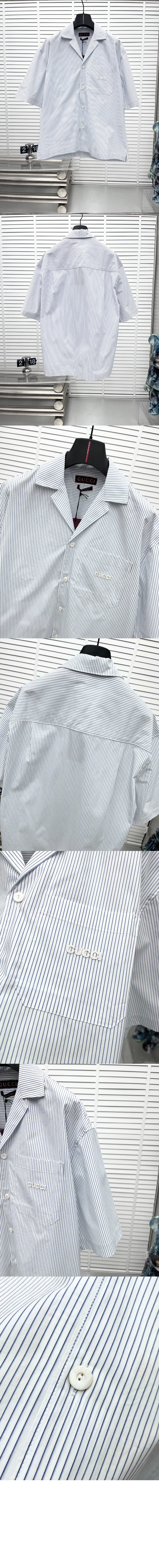 미러급레플리카사이트 | 명품레플리카 전문 쇼핑몰  | 퍼스트원 - 코튼 포플린 셔츠 &gt; 구찌