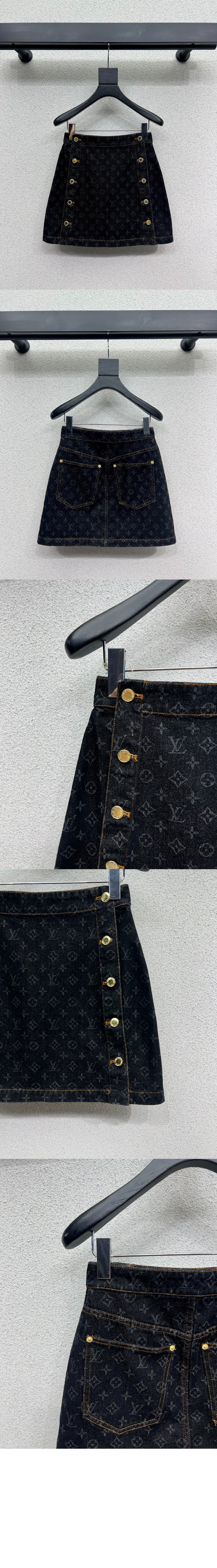 미러급레플리카사이트 | 명품레플리카 전문 쇼핑몰  | 퍼스트원 - 모노그램 데님 미니 스커트 > 루이비통