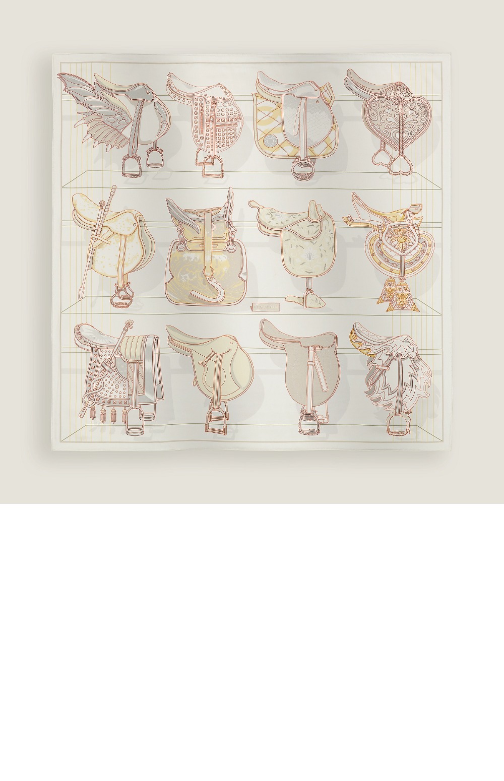 미러급레플리카사이트 | 명품레플리카 전문 쇼핑몰  | 퍼스트원 - Tous en Selle 스카프 90 &gt; 에르메스