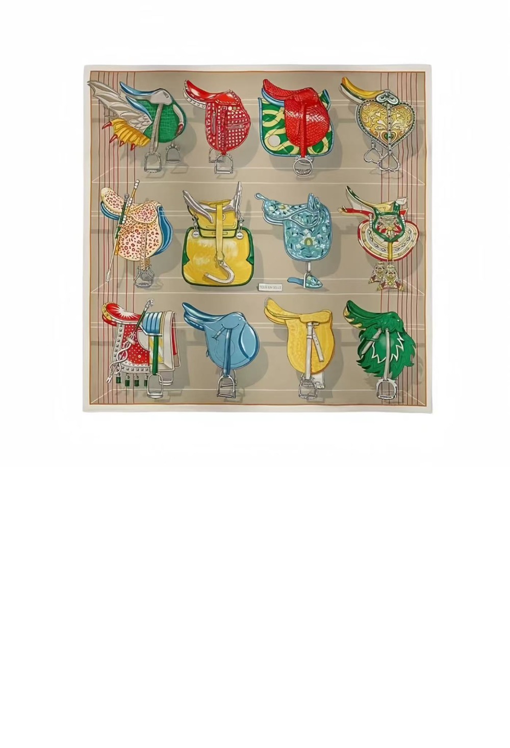 미러급레플리카사이트 | 명품레플리카 전문 쇼핑몰  | 퍼스트원 - Tous en Selle 스카프 90 &gt; 에르메스