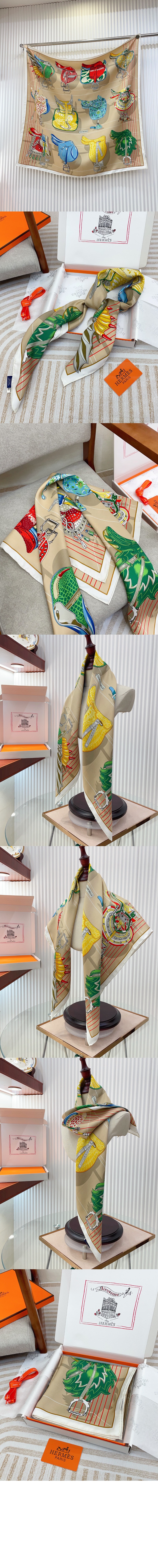 미러급레플리카사이트 | 명품레플리카 전문 쇼핑몰  | 퍼스트원 - Tous en Selle 스카프 90 &gt; 에르메스