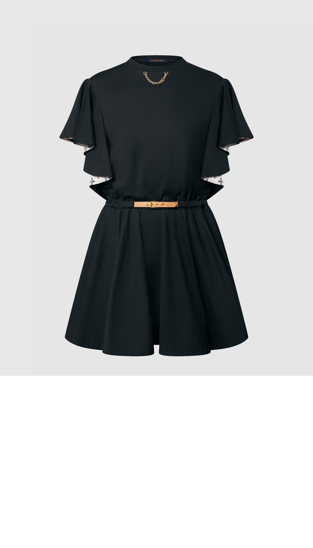 미러급레플리카사이트 | 명품레플리카 전문 쇼핑몰  | 퍼스트원 - 플라운스 슬리브 벨티드 드레스 &gt; 루이비통