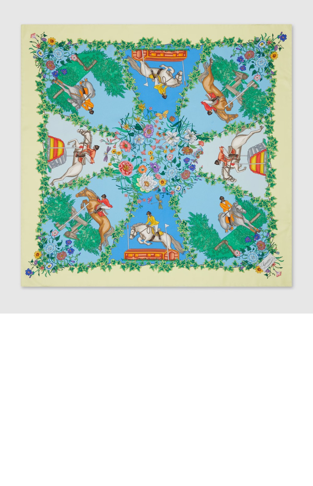 미러급레플리카사이트 | 명품레플리카 전문 쇼핑몰  | 퍼스트원 - 올오버 플로라 프린트 실크 까레 810870 &gt; 구찌