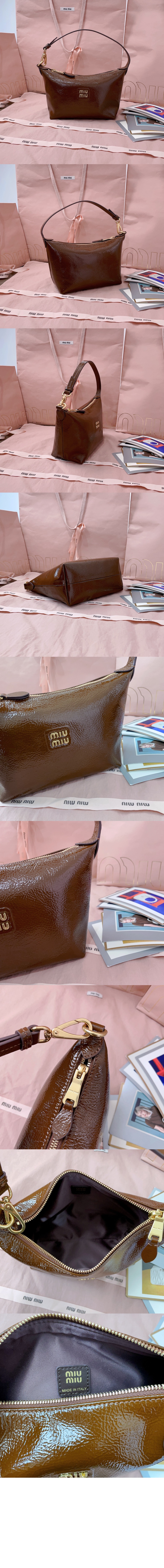 미러급레플리카사이트 | 명품레플리카 전문 쇼핑몰  | 퍼스트원 - 나플락 페이턴트 가죽 파우치 5NE841 &gt; 미우미우