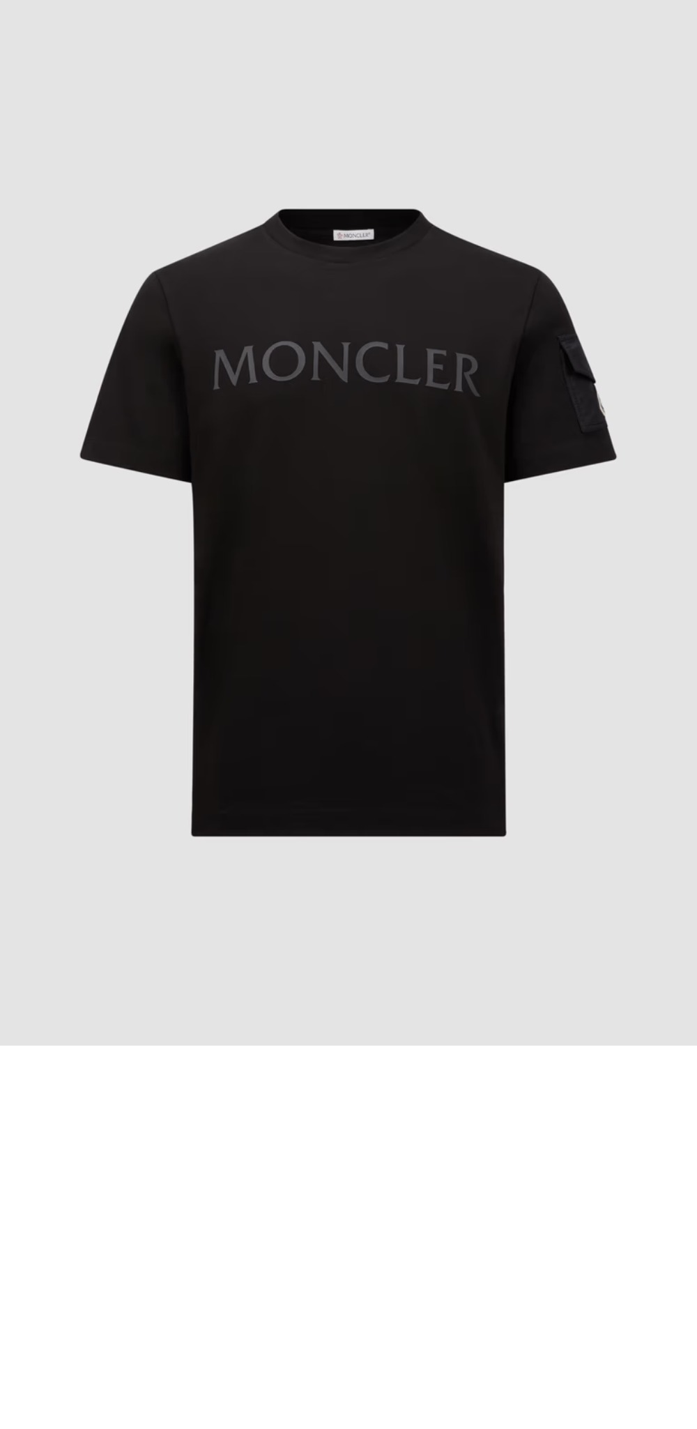 미러급레플리카사이트 | 명품레플리카 전문 쇼핑몰  | 퍼스트원 - 라미네이트 로고 코튼 티셔츠 &gt; 몽클레어