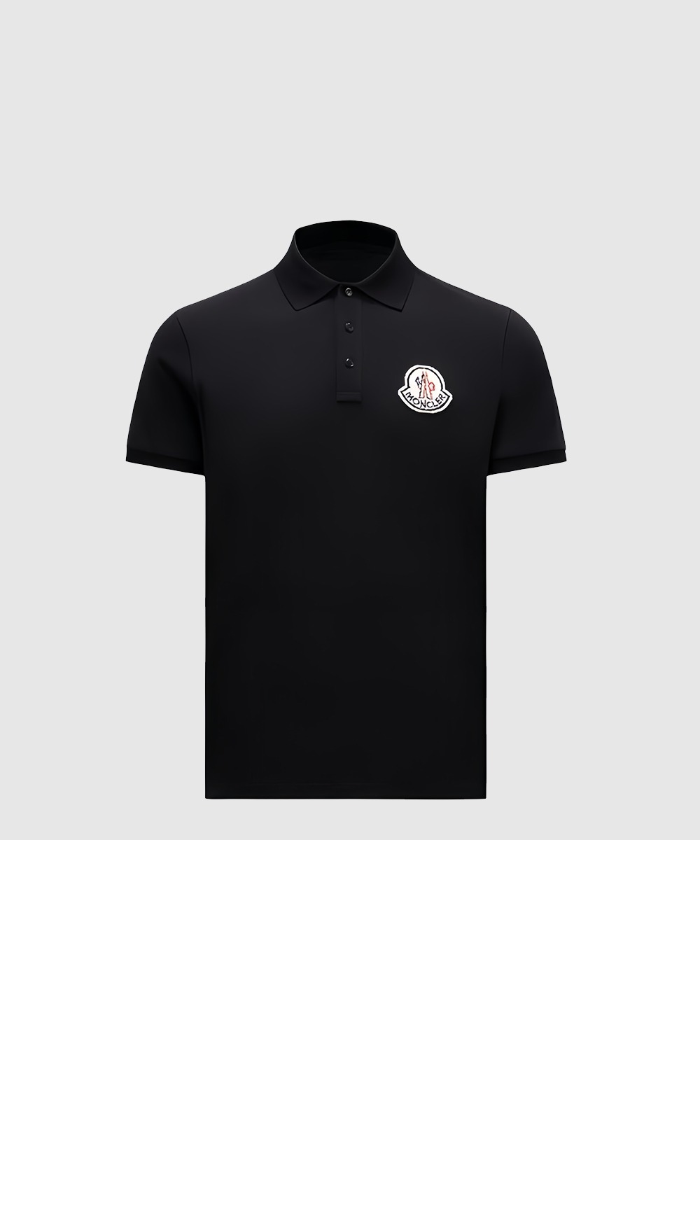 미러급레플리카사이트 | 명품레플리카 전문 쇼핑몰  | 퍼스트원 - 로고 패치 코튼 폴로 셔츠 &gt; 몽클레어