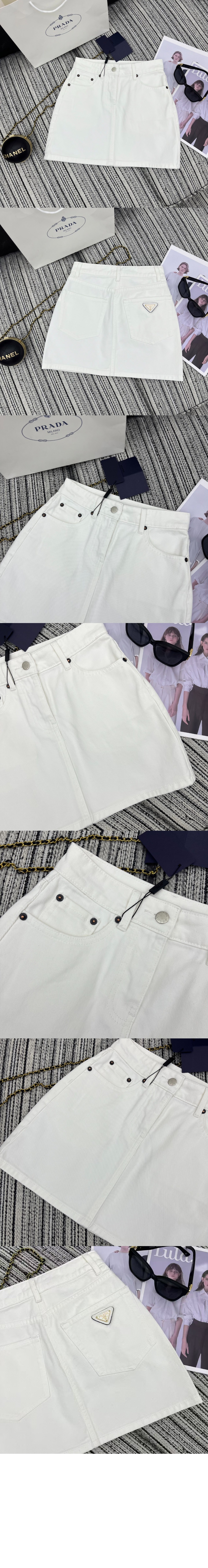 미러급레플리카사이트 | 명품레플리카 전문 쇼핑몰  | 퍼스트원 - 데님 미니스커트 &gt; 프라다