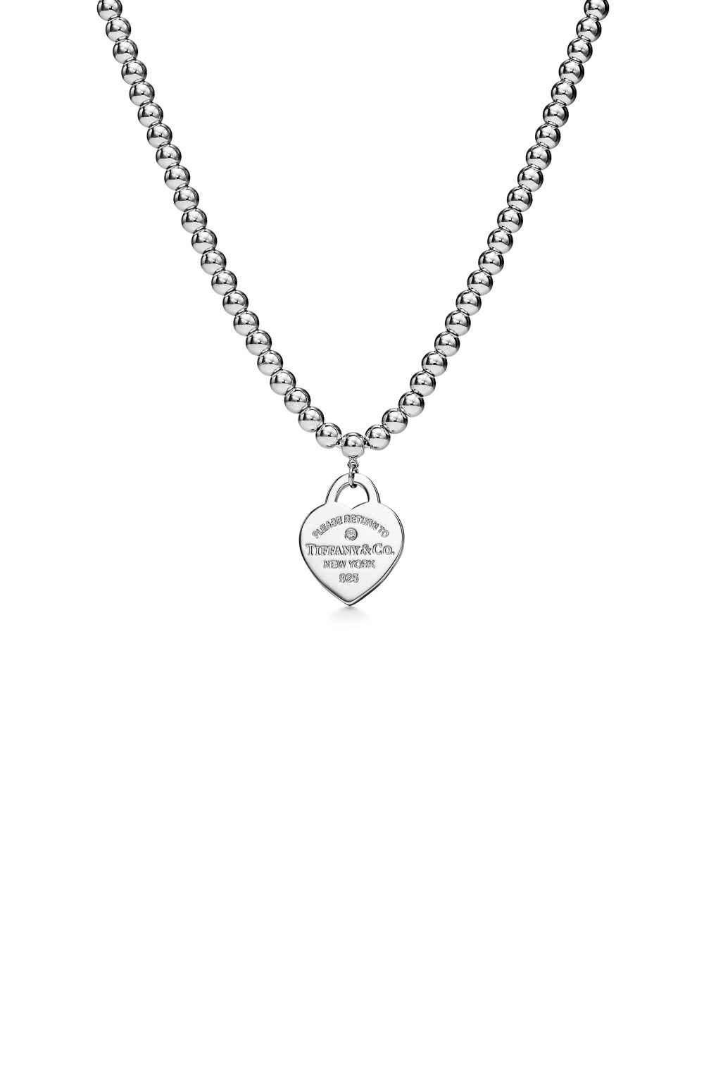 미러급레플리카사이트 | 명품레플리카 전문 쇼핑몰  | 퍼스트원 - 티파니 하트 태그 비드 네크리스 &gt; 티파니