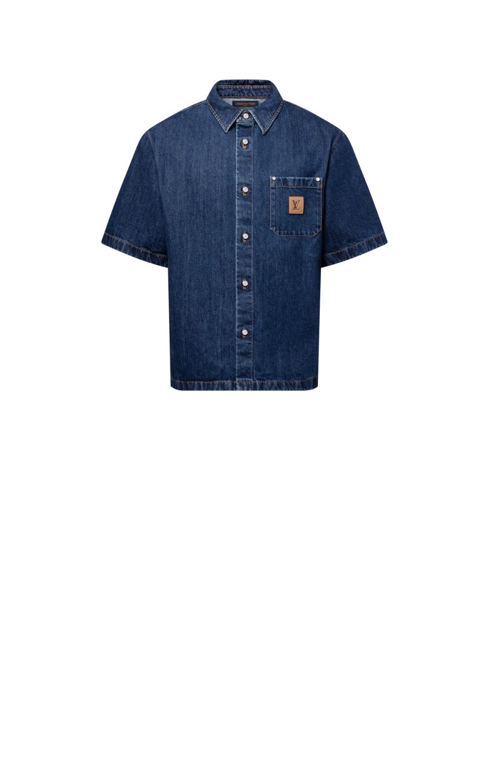 미러급레플리카사이트 | 명품레플리카 전문 쇼핑몰  | 퍼스트원 - 시그니처 데님 쇼트 슬리브드 셔츠 &gt; 루이비통