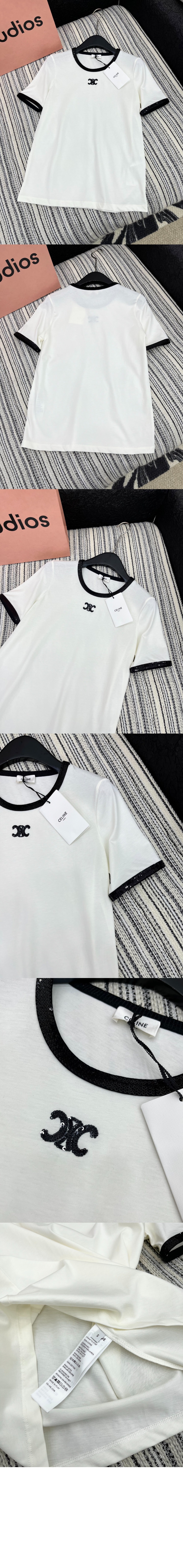 미러급레플리카사이트 | 명품레플리카 전문 쇼핑몰  | 퍼스트원 - 트리옹프 자수 티셔츠 &gt; 셀린느