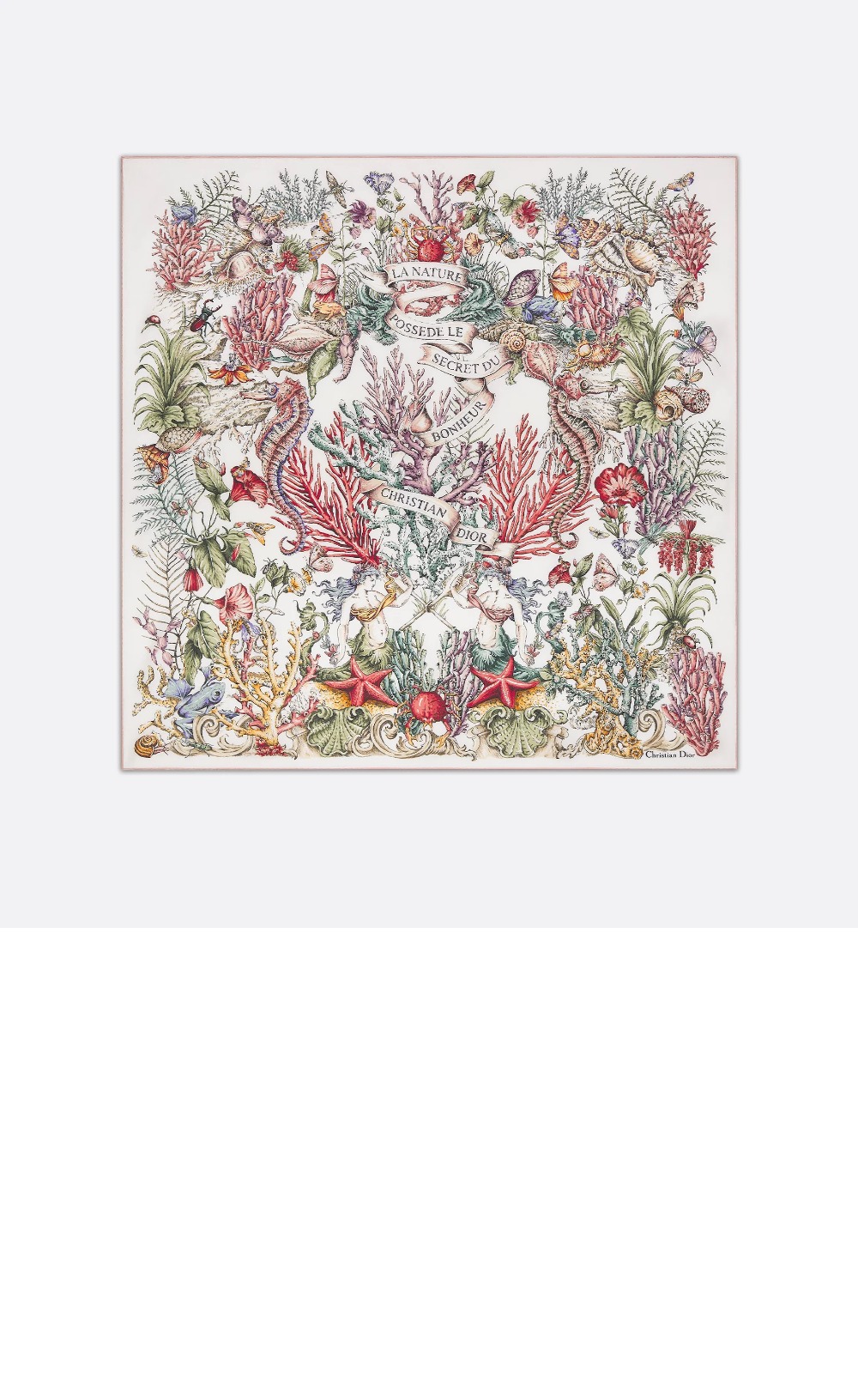 미러급레플리카사이트 | 명품레플리카 전문 쇼핑몰  | 퍼스트원 - Cabinet de la Mer 90 스퀘어 스카프 51CAM &gt; 디올