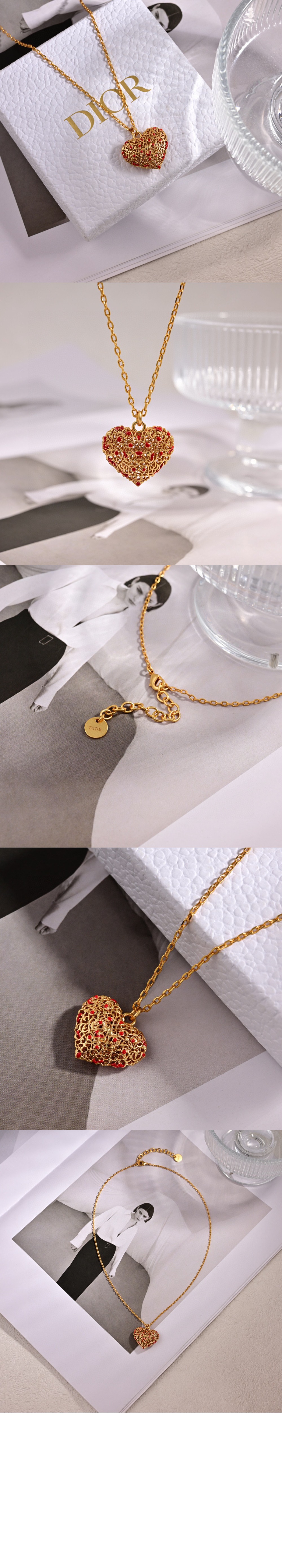 미러급레플리카사이트 | 명품레플리카 전문 쇼핑몰  | 퍼스트원 - Dioramour Cœur des Curiosités 목걸이 N3119 &gt; 디올