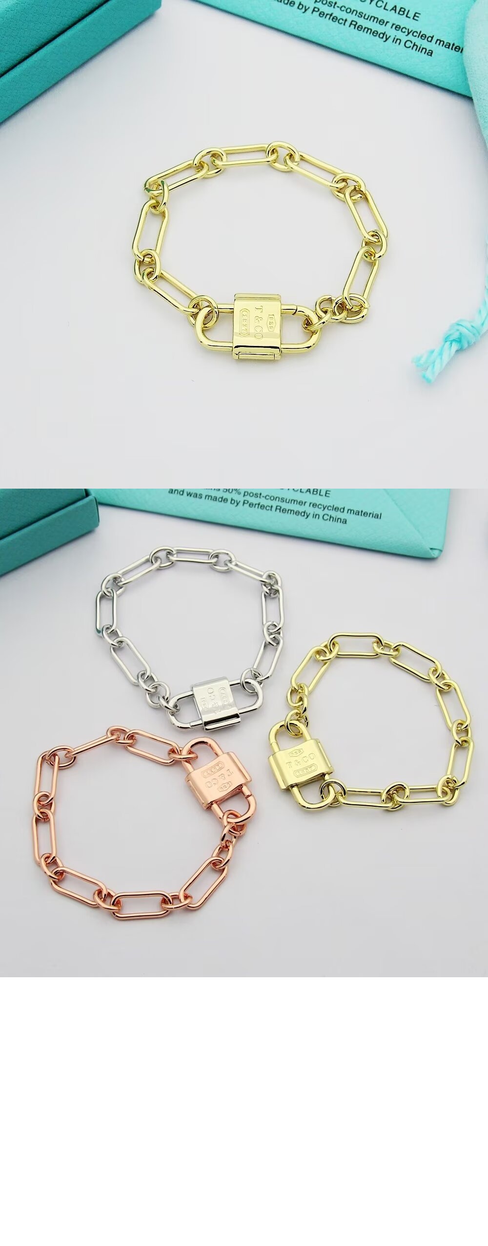 미러급레플리카사이트 | 명품레플리카 전문 쇼핑몰  | 퍼스트원 - 라지 더블 락 브레이슬릿 &gt; 티파니