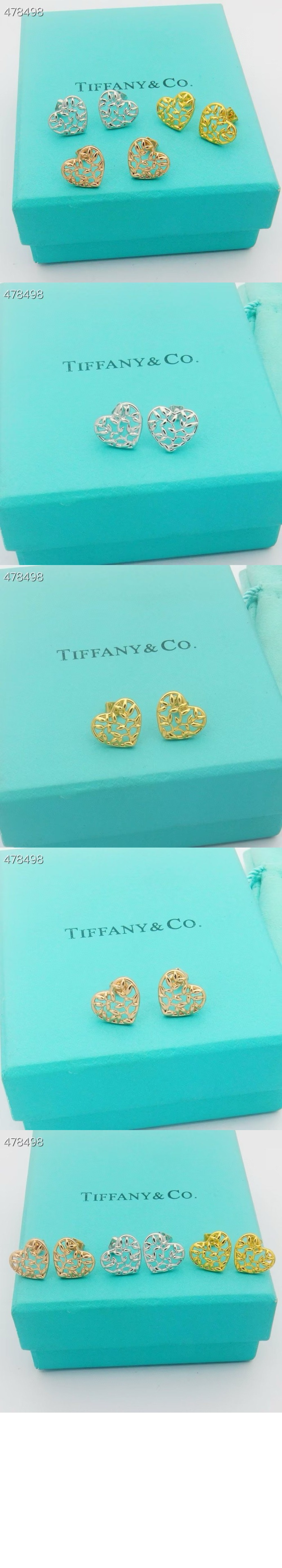 미러급레플리카사이트 | 명품레플리카 전문 쇼핑몰  | 퍼스트원 - 올리브 리프 하트 이어링 &gt; 티파니