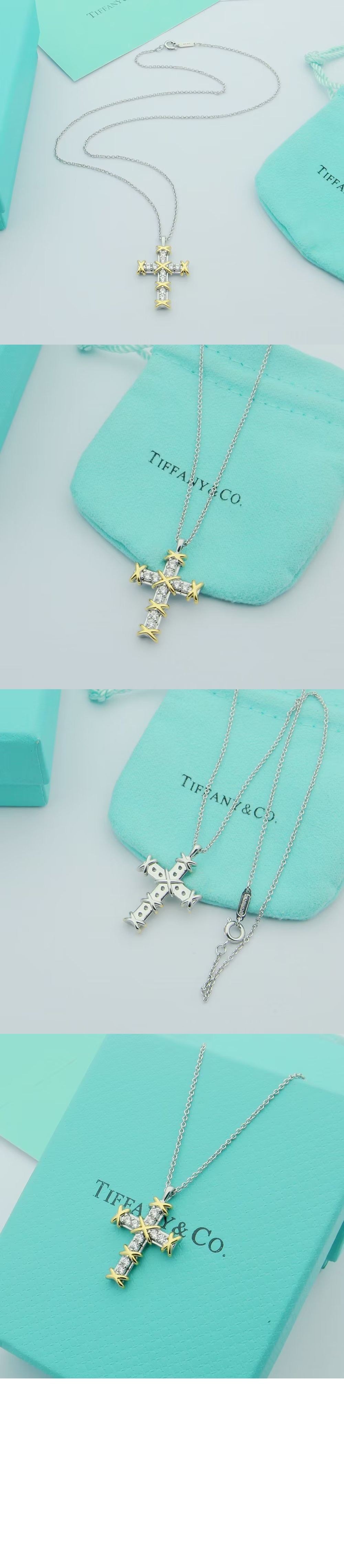 미러급레플리카사이트 | 명품레플리카 전문 쇼핑몰  | 퍼스트원 - 텐 스톤 크로스 펜던트 &gt; 티파니