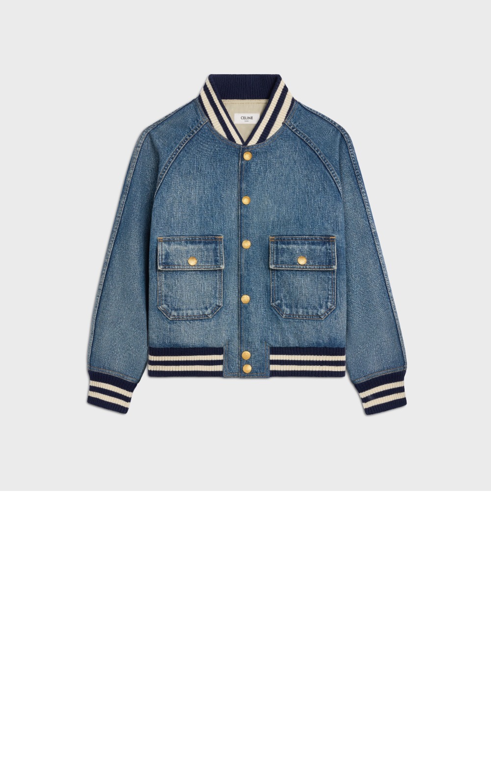 미러급레플리카사이트 | 명품레플리카 전문 쇼핑몰  | 퍼스트원 - 테디 재킷 클린 오션 브리드 워시 데님 > 셀린느