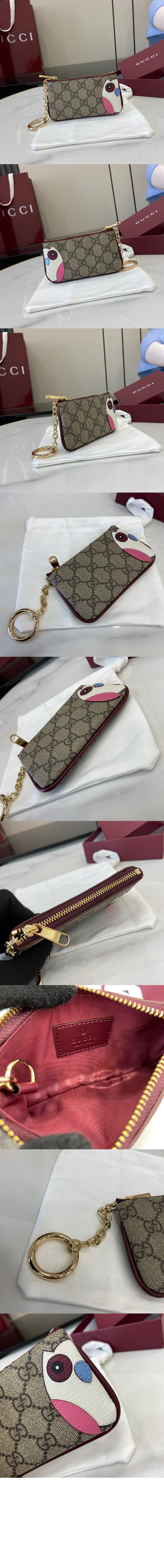 미러급레플리카사이트 | 명품레플리카 전문 쇼핑몰  | 퍼스트원 - 고양이 디테일의 GG 키 케이스 818768 &gt; 구찌