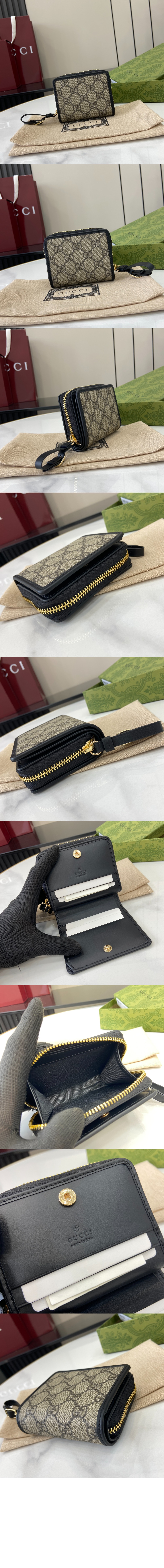 미러급레플리카사이트 | 명품레플리카 전문 쇼핑몰  | 퍼스트원 - GG 엠블럼 지퍼 미니 지갑 819131 &gt; 구찌