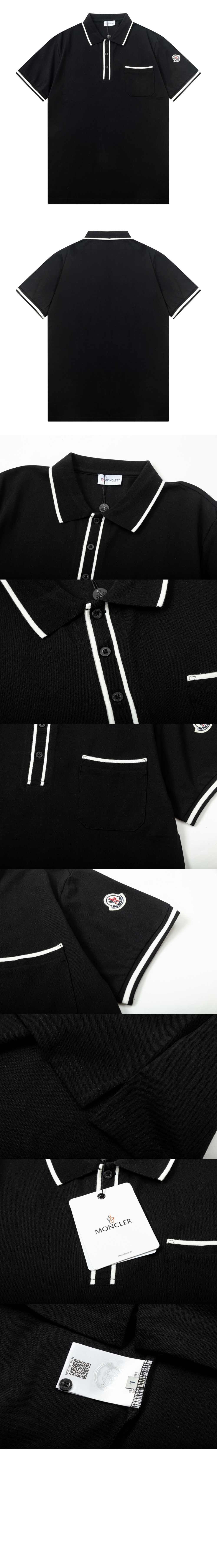 미러급레플리카사이트 | 명품레플리카 전문 쇼핑몰  | 퍼스트원 - 로고 패치 코튼 폴로 셔츠 &gt; 몽클레어