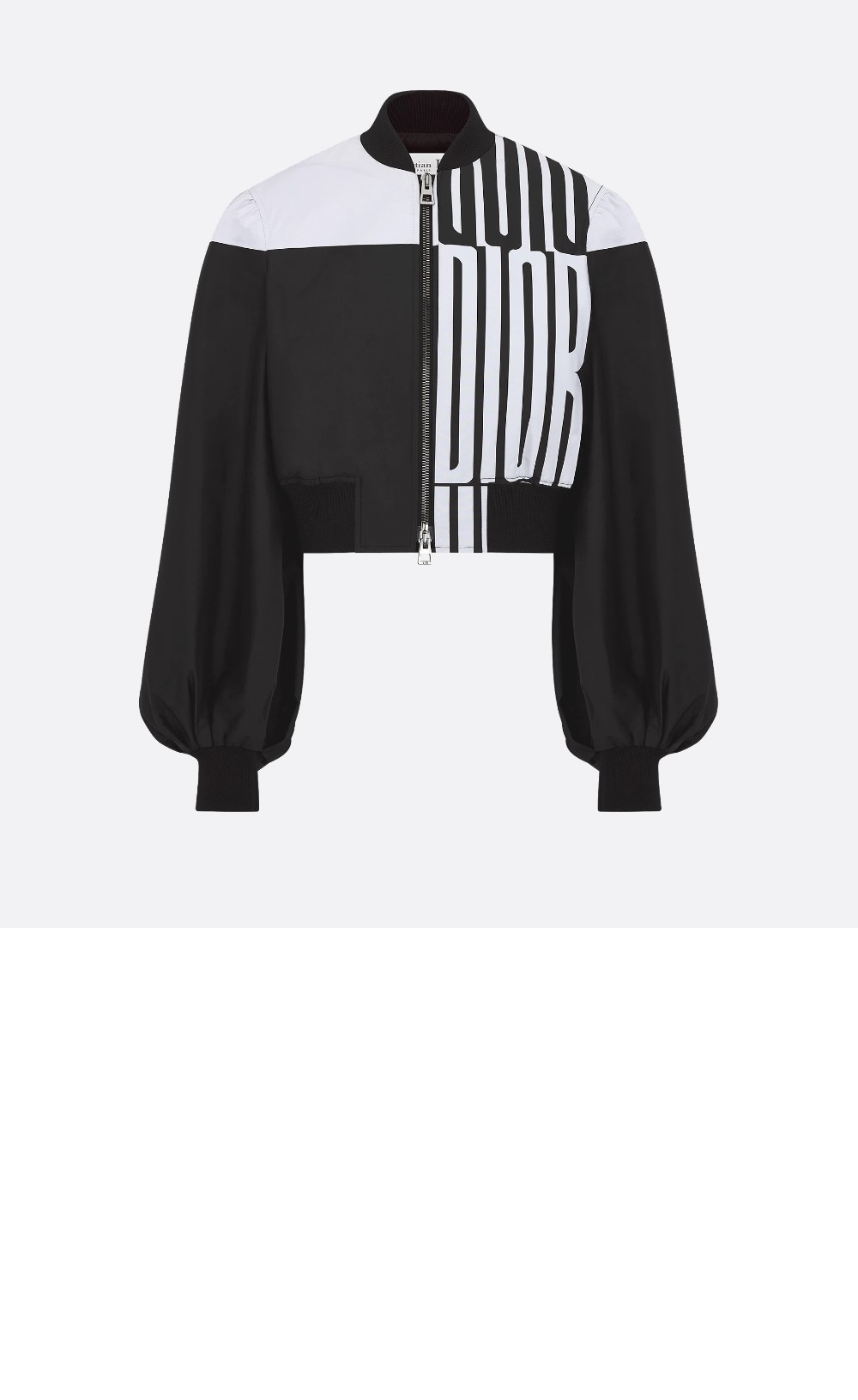 미러급레플리카사이트 | 명품레플리카 전문 쇼핑몰  | 퍼스트원 - 비숍 슬리브 크롭 봄버 재킷 &gt; 디올